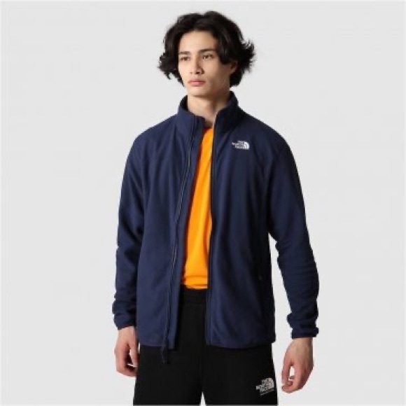 North Face summit navy 100 Glacier jacket - Picture 3 of 10